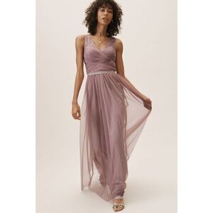 BHLDN Hitherto Fleur Dress Lavender